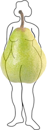 Obesidad ginoide en forma de pera