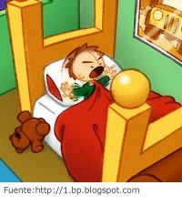 Niño llorando Niño con rabietas para dormir