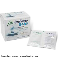 Caja con sobres oral suero