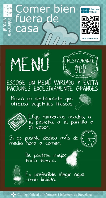 Infografía: Comer bien, fuera de casa