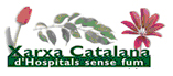 Logotipo Red Catalana de Hospitales sin humo