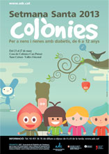 Cartell colònies Setmana Santa ADC 2013